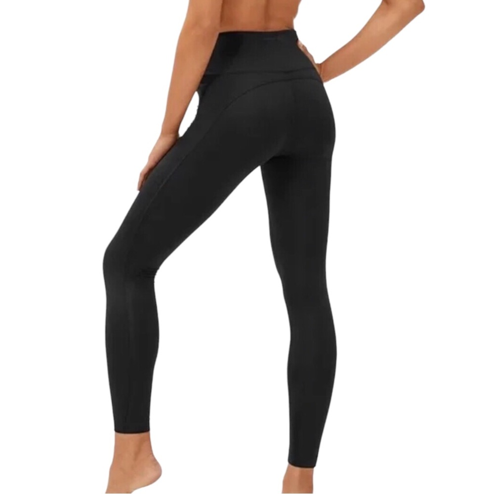 Outdoor Voices Black Athletic Leggings Womens Size XS High Waist Workout Pants